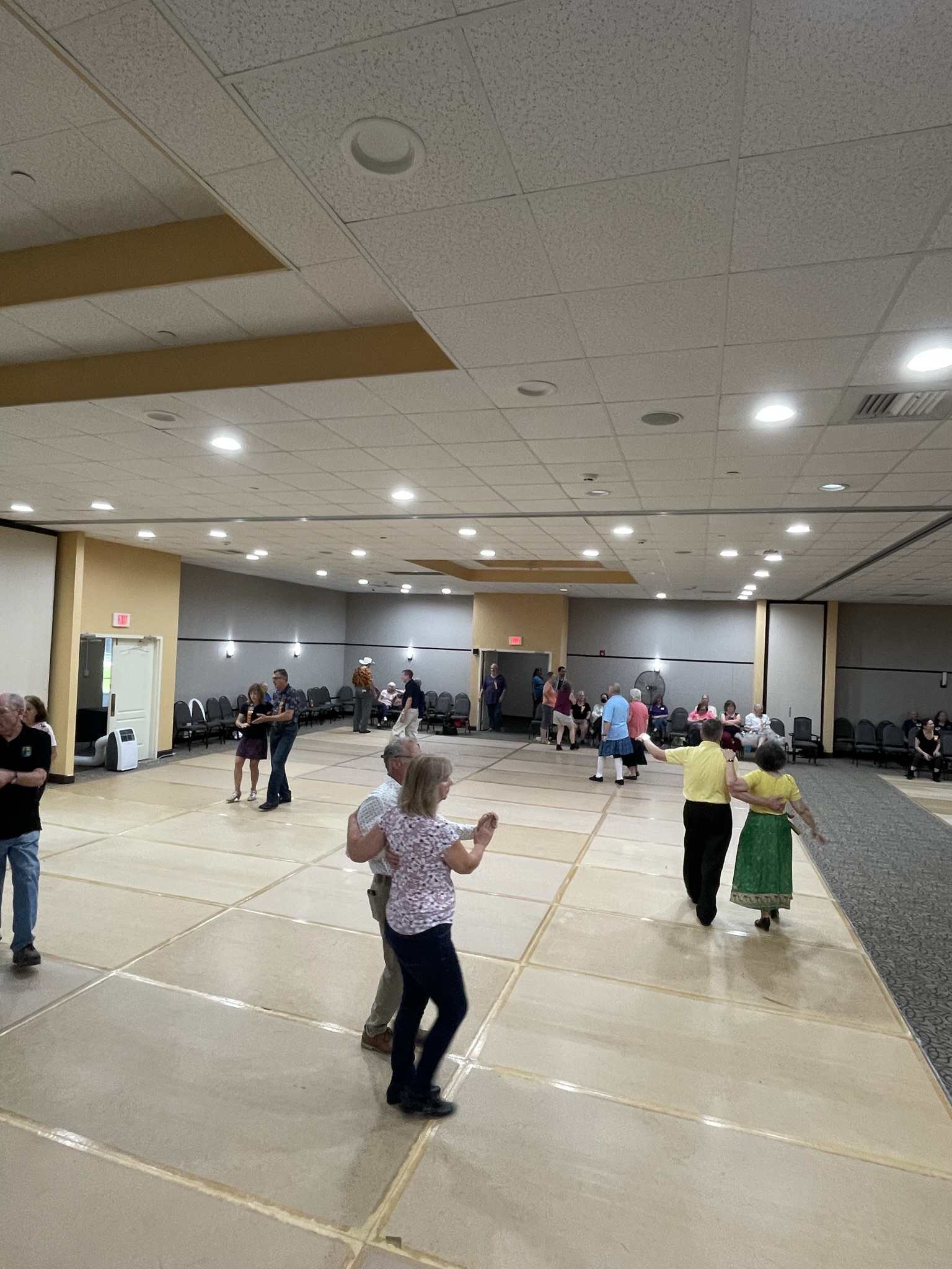 Photo of Round dancing in Plus hall